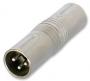 NA3MM NEUTRIK - ADATTATORE AUDIO M-XLR/M-XLR 3 POLI NA3MM NEUTRIK - ADATTATORE AUDIO M-XLR/M-XLR 3 POLI