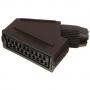 PR18 Connettore Presa volante SCART 21 pin confezione 5pz. PR18 Connettore Presa volante SCART 21 pin confezione 5pz.